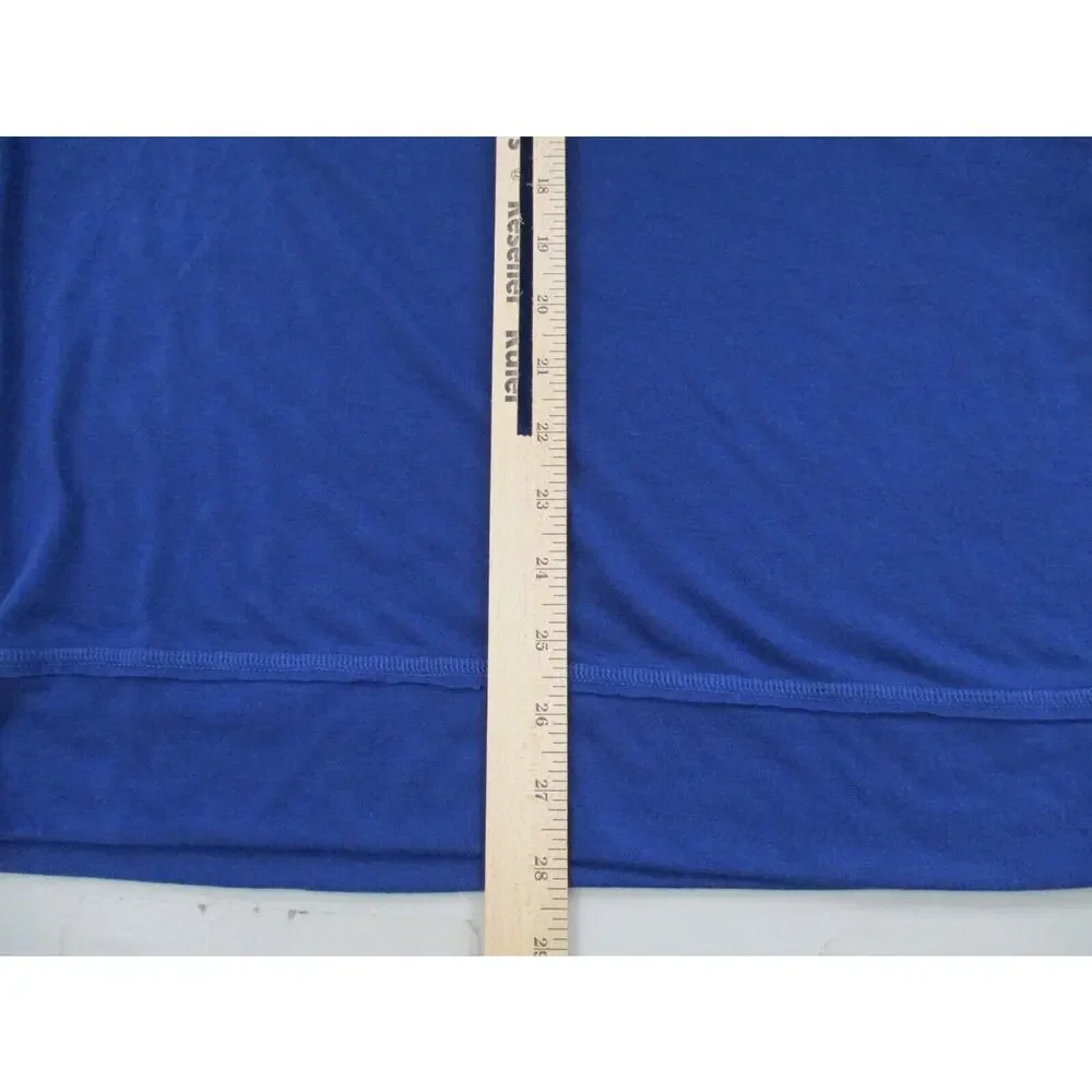 Tommy Hilfiger Sport T-Shirt Womens 2X Logo Spellout Top Long Sleeve Retro Y2K - Picture 9 of 13